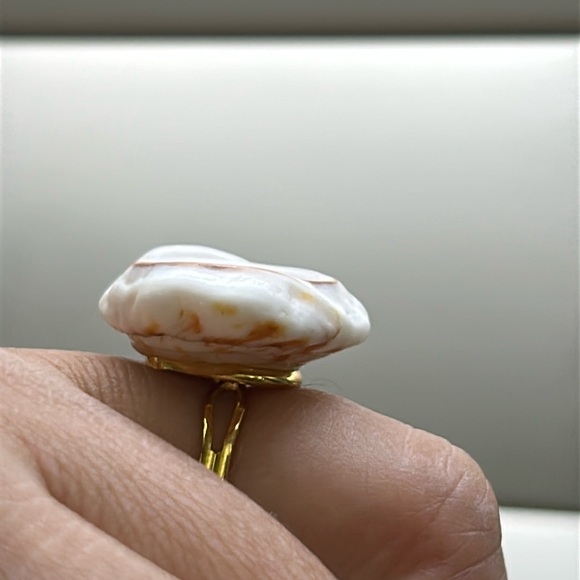 🖤Hawaii PUKA SHELL handmade ring - Picture 5 of 13